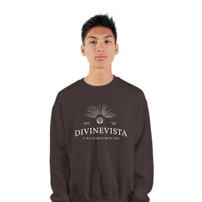 Embroidered DivineVista Sweatshirt